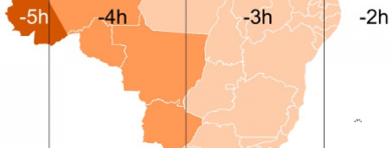 Fusos Horários no Brasil – Sinpro Conhecer