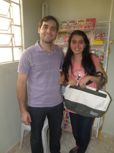Entrega das bolsas e agendas SINPRO 2014