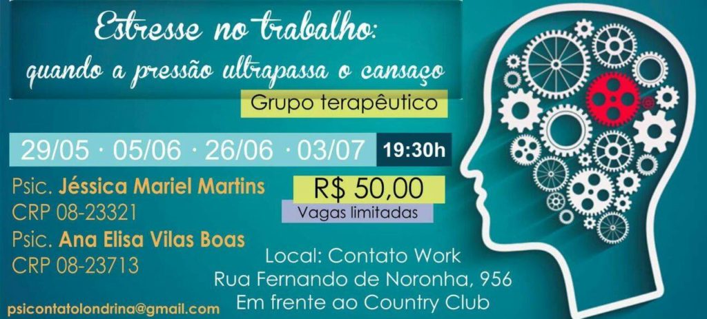 SINPRO TEM CUPONS DE DESCONTO PARA O CURSO ESTRESSE NO TRABALHO