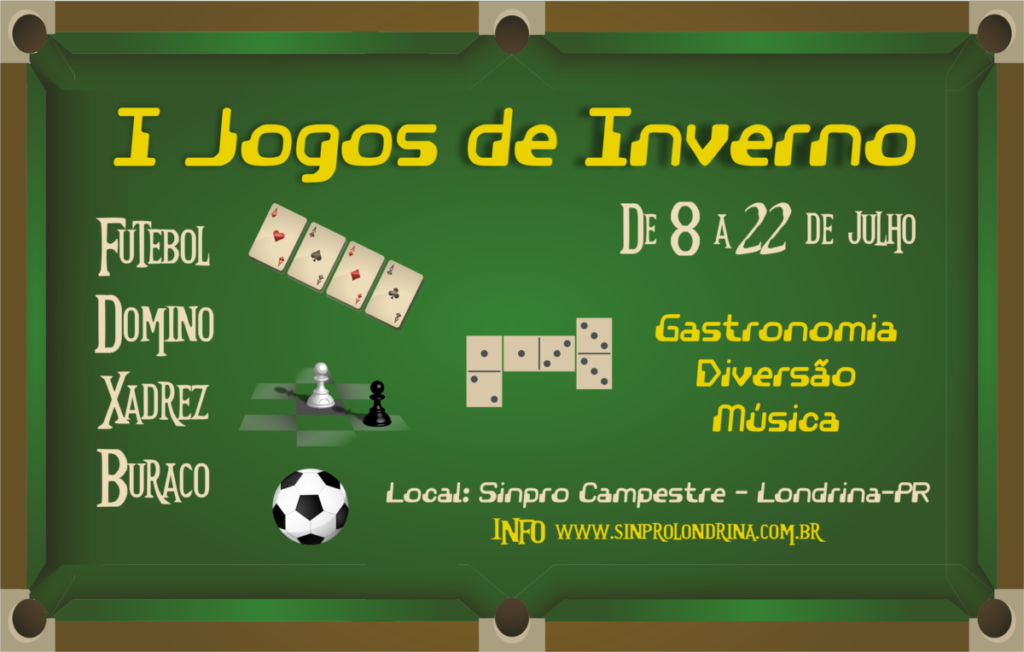 VÊM AÍ OS JOGOS DE INVERNO DO SINPRO LONDRINA