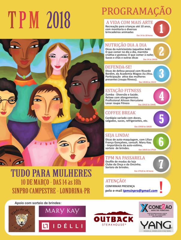 AMANHÃ TEM TPM, COM MUITAS NOVIDADES