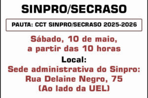 ASSEMBLEIA SINPRO SECRASO